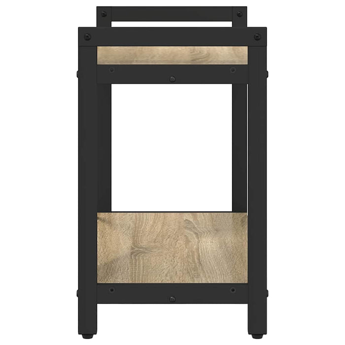 Bibliotecă Stejar sonoma 60 x 30 x 48.5 cm Lemn compozit - WALTI WALTI