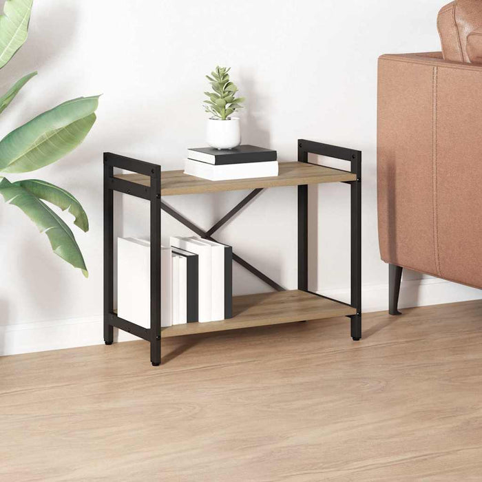 Bibliotecă stejar artizanal 60 x 30 x 48.5 cm Lemn compozit - WALTI WALTI