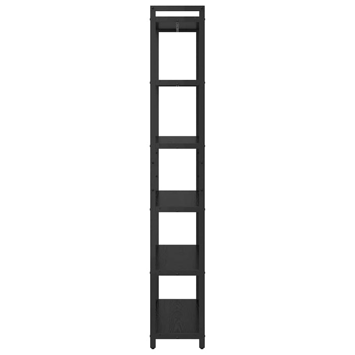 Bibliotecă Stejar negru 80 x 30 x 188 cm Lemn compozit - WALTI WALTI