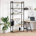 Bibliotecă Stejar sonoma 80 x 30 x 188 cm Lemn compozit - WALTI WALTI