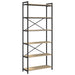 Bibliotecă Stejar sonoma 80 x 30 x 188 cm Lemn compozit - WALTI WALTI