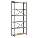Bibliotecă Stejar sonoma 80 x 30 x 188 cm Lemn compozit - WALTI WALTI