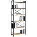 Bibliotecă Stejar sonoma 80 x 30 x 188 cm Lemn compozit - WALTI WALTI