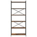 Bibliotecă Stejar afumat 80 x 30 x 188 cm Lemn compozit - WALTI WALTI