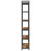 Bibliotecă Stejar afumat 80 x 30 x 188 cm Lemn compozit - WALTI WALTI