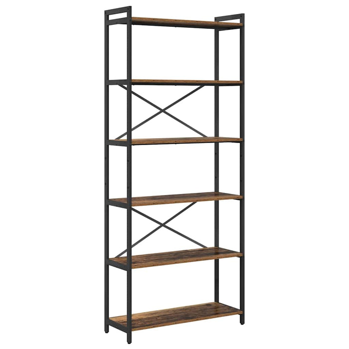 Bibliotecă Lemn vechi 80 x 30 x 188 cm Lemn compozit - WALTI WALTI