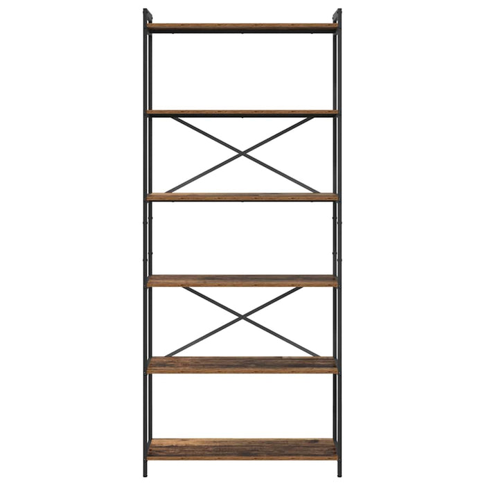 Bibliotecă Lemn vechi 80 x 30 x 188 cm Lemn compozit - WALTI WALTI