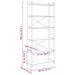 Bibliotecă Lemn vechi 80 x 30 x 188 cm Lemn compozit - WALTI WALTI