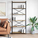 Bibliotecă stejar artizanal 80 x 30 x 188 cm Lemn compozit - WALTI WALTI