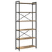 Bibliotecă stejar artizanal 80 x 30 x 188 cm Lemn compozit - WALTI WALTI