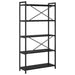 Bibliotecă Stejar negru 80 x 30 x 153 cm Lemn compozit - WALTI WALTI