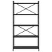 Bibliotecă Stejar negru 80 x 30 x 153 cm Lemn compozit - WALTI WALTI
