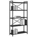 Bibliotecă Stejar negru 80 x 30 x 153 cm Lemn compozit - WALTI WALTI