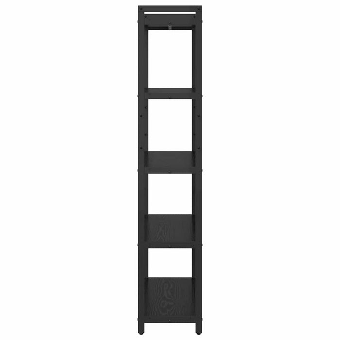 Bibliotecă Stejar negru 80 x 30 x 153 cm Lemn compozit - WALTI WALTI