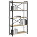 Bibliotecă Stejar sonoma 80 x 30 x 153 cm Lemn compozit - WALTI WALTI