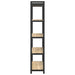 Bibliotecă Stejar sonoma 80 x 30 x 153 cm Lemn compozit - WALTI WALTI