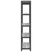 Bibliotecă sonoma gri 80 x 30 x 153 cm Lemn compozit - WALTI WALTI
