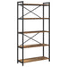 Bibliotecă Lemn vechi 80 x 30 x 153 cm Lemn compozit - WALTI WALTI