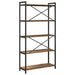 Bibliotecă Lemn vechi 80 x 30 x 153 cm Lemn compozit - WALTI WALTI