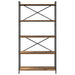 Bibliotecă Lemn vechi 80 x 30 x 153 cm Lemn compozit - WALTI WALTI