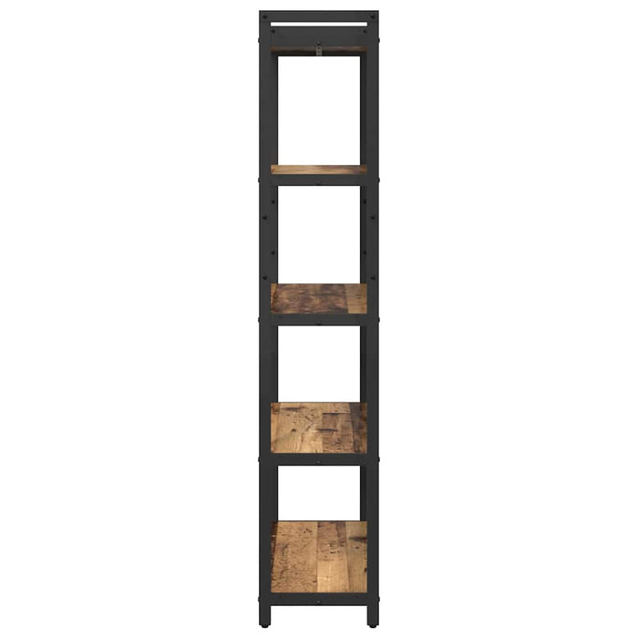 Bibliotecă Lemn vechi 80 x 30 x 153 cm Lemn compozit - WALTI WALTI