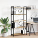 Bibliotecă stejar artizanal 80 x 30 x 153 cm Lemn compozit - WALTI WALTI