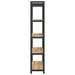 Bibliotecă stejar artizanal 80 x 30 x 153 cm Lemn compozit - WALTI WALTI