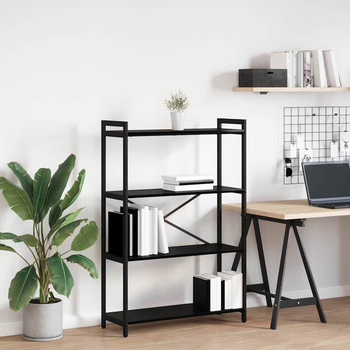 Bibliotecă Stejar negru 80 x 30 x 118 cm Lemn compozit - WALTI WALTI