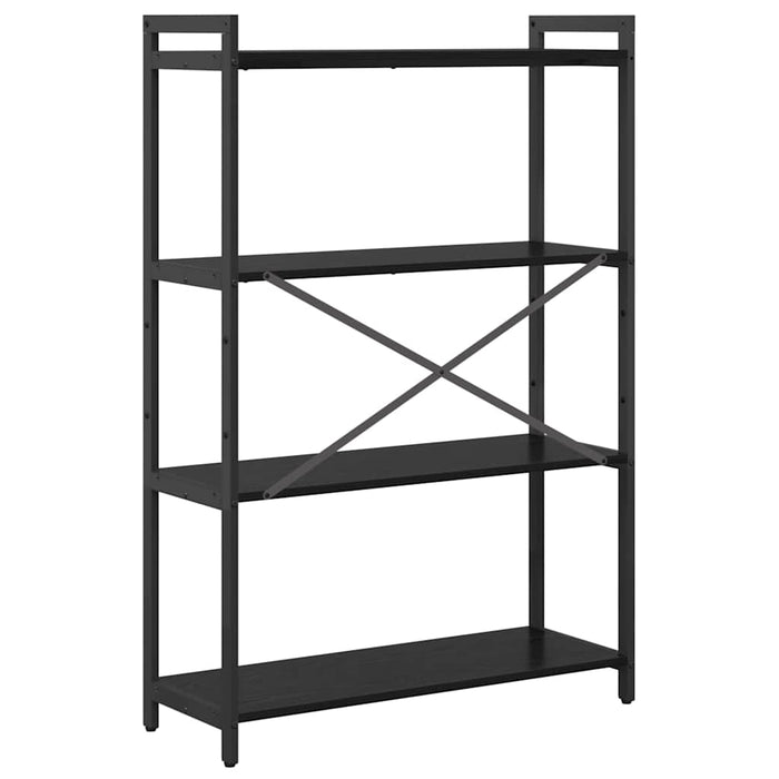 Bibliotecă Stejar negru 80 x 30 x 118 cm Lemn compozit - WALTI WALTI