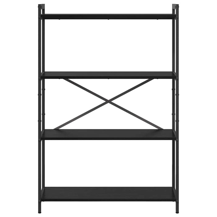 Bibliotecă Stejar negru 80 x 30 x 118 cm Lemn compozit - WALTI WALTI