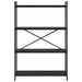Bibliotecă Stejar negru 80 x 30 x 118 cm Lemn compozit - WALTI WALTI