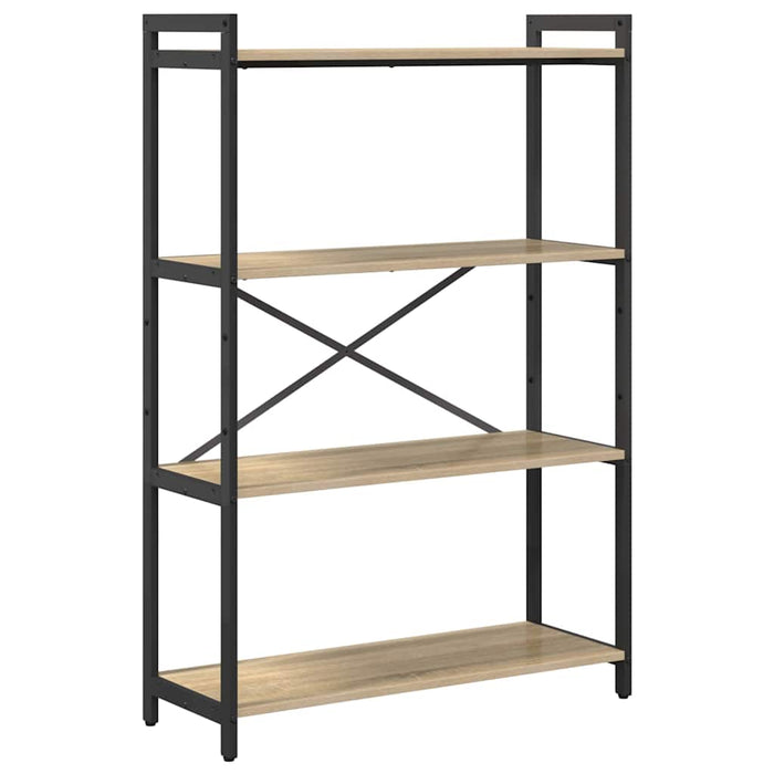 Bibliotecă Stejar sonoma 80 x 30 x 118 cm Lemn compozit - WALTI WALTI
