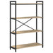 Bibliotecă Stejar sonoma 80 x 30 x 118 cm Lemn compozit - WALTI WALTI