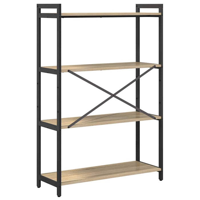 Bibliotecă Stejar sonoma 80 x 30 x 118 cm Lemn compozit - WALTI WALTI