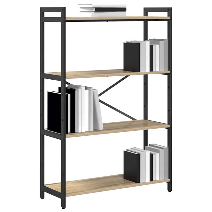 Bibliotecă Stejar sonoma 80 x 30 x 118 cm Lemn compozit - WALTI WALTI