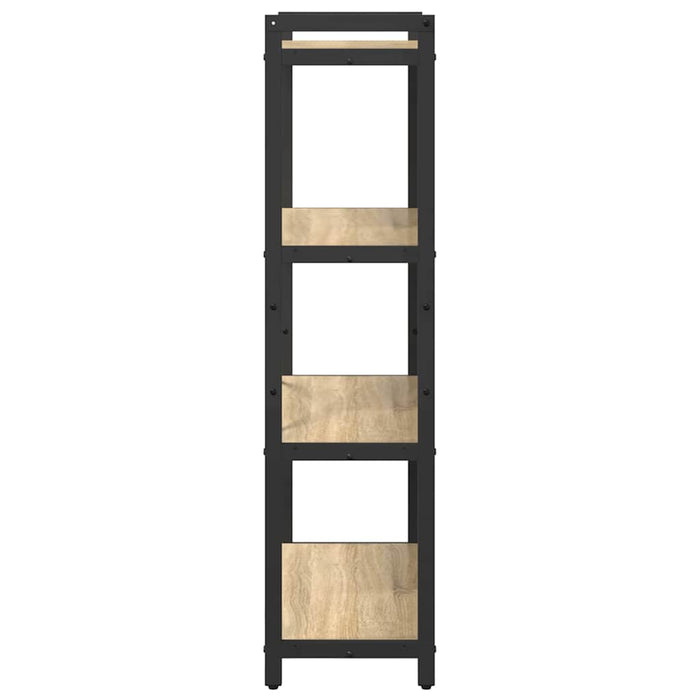 Bibliotecă Stejar sonoma 80 x 30 x 118 cm Lemn compozit - WALTI WALTI