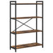 Bibliotecă Stejar afumat 80 x 30 x 118 cm Lemn compozit - WALTI WALTI