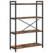 Bibliotecă Stejar afumat 80 x 30 x 118 cm Lemn compozit - WALTI WALTI