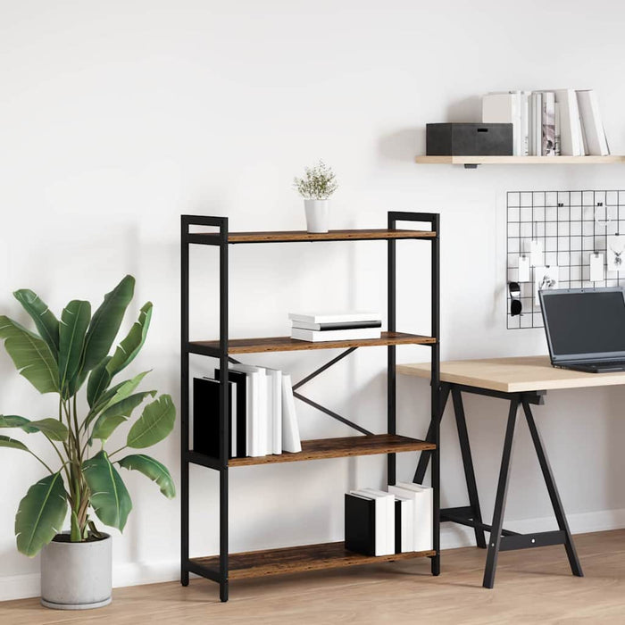 Bibliotecă Lemn vechi 80 x 30 x 118 cm Lemn compozit - WALTI WALTI
