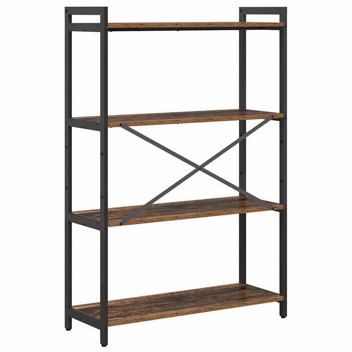 Bibliotecă Lemn vechi 80 x 30 x 118 cm Lemn compozit - WALTI WALTI