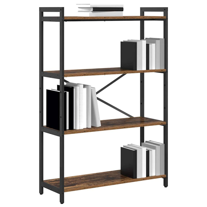 Bibliotecă Lemn vechi 80 x 30 x 118 cm Lemn compozit - WALTI WALTI