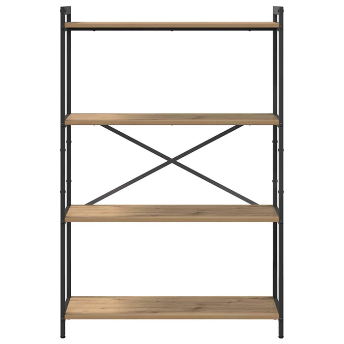 Bibliotecă stejar artizanal 80 x 30 x 118 cm Lemn compozit - WALTI WALTI