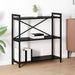 Bibliotecă Stejar negru 80 x 30 x 83 cm Lemn compozit - WALTI WALTI