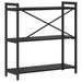 Bibliotecă Stejar negru 80 x 30 x 83 cm Lemn compozit - WALTI WALTI