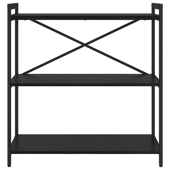 Bibliotecă Stejar negru 80 x 30 x 83 cm Lemn compozit - WALTI WALTI