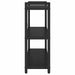 Bibliotecă Stejar negru 80 x 30 x 83 cm Lemn compozit - WALTI WALTI