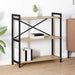 Bibliotecă Stejar sonoma 80 x 30 x 83 cm Lemn compozit - WALTI WALTI