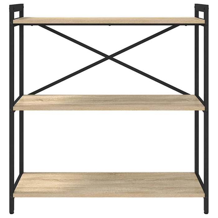Bibliotecă Stejar sonoma 80 x 30 x 83 cm Lemn compozit - WALTI WALTI