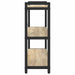 Bibliotecă Stejar sonoma 80 x 30 x 83 cm Lemn compozit - WALTI WALTI