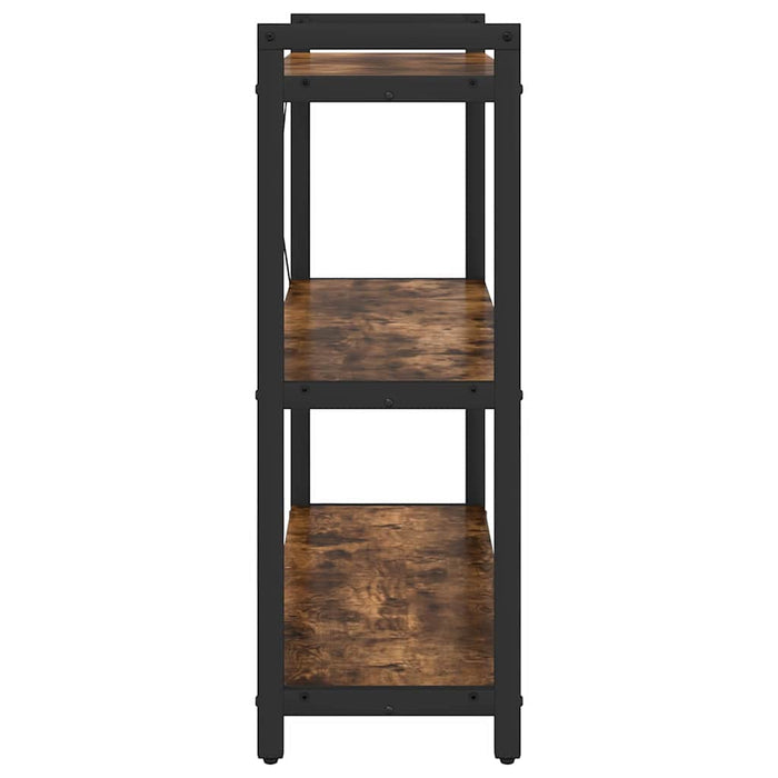 Bibliotecă Stejar afumat 80 x 30 x 83 cm Lemn compozit - WALTI WALTI